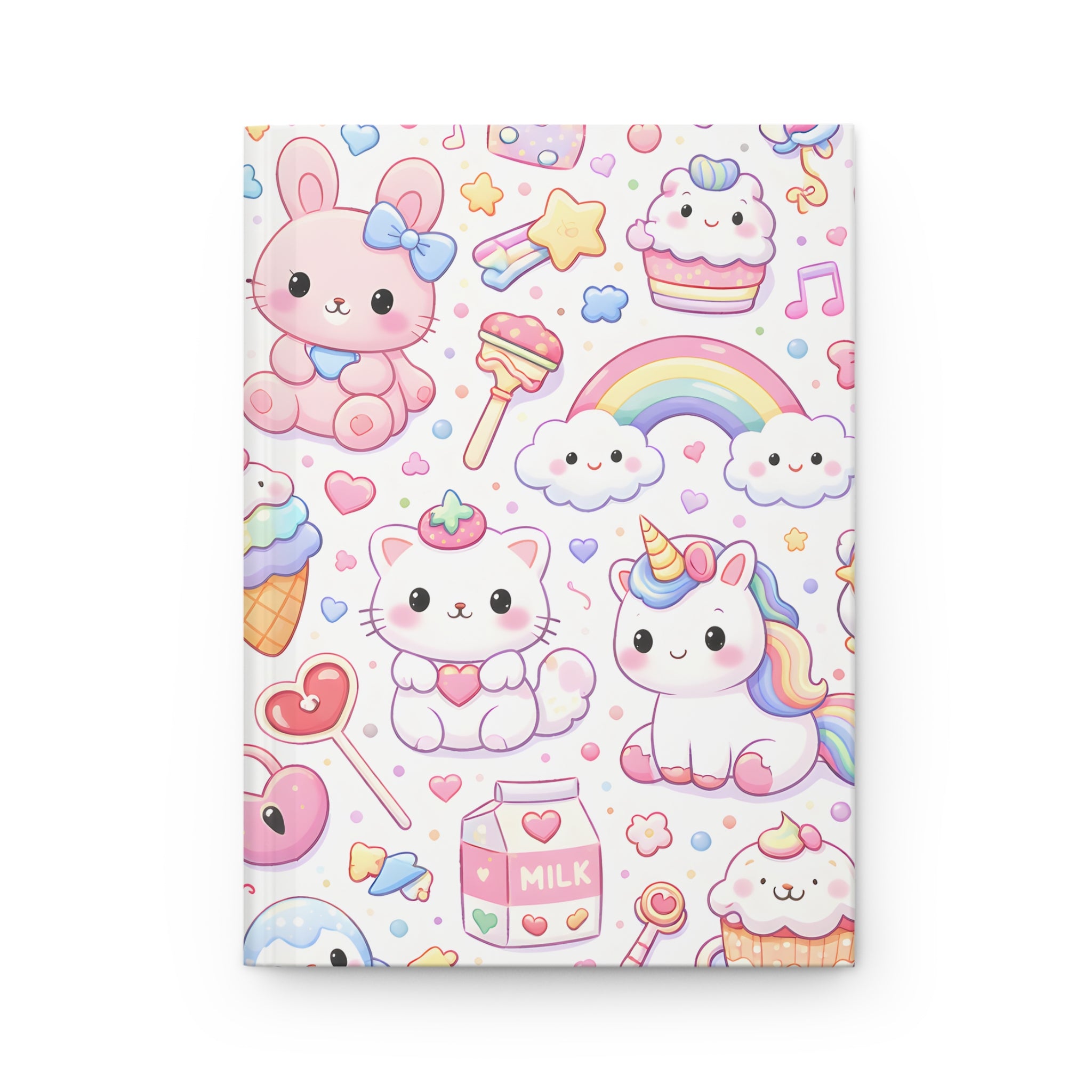 Kawaii Pastel Hardcover Journal