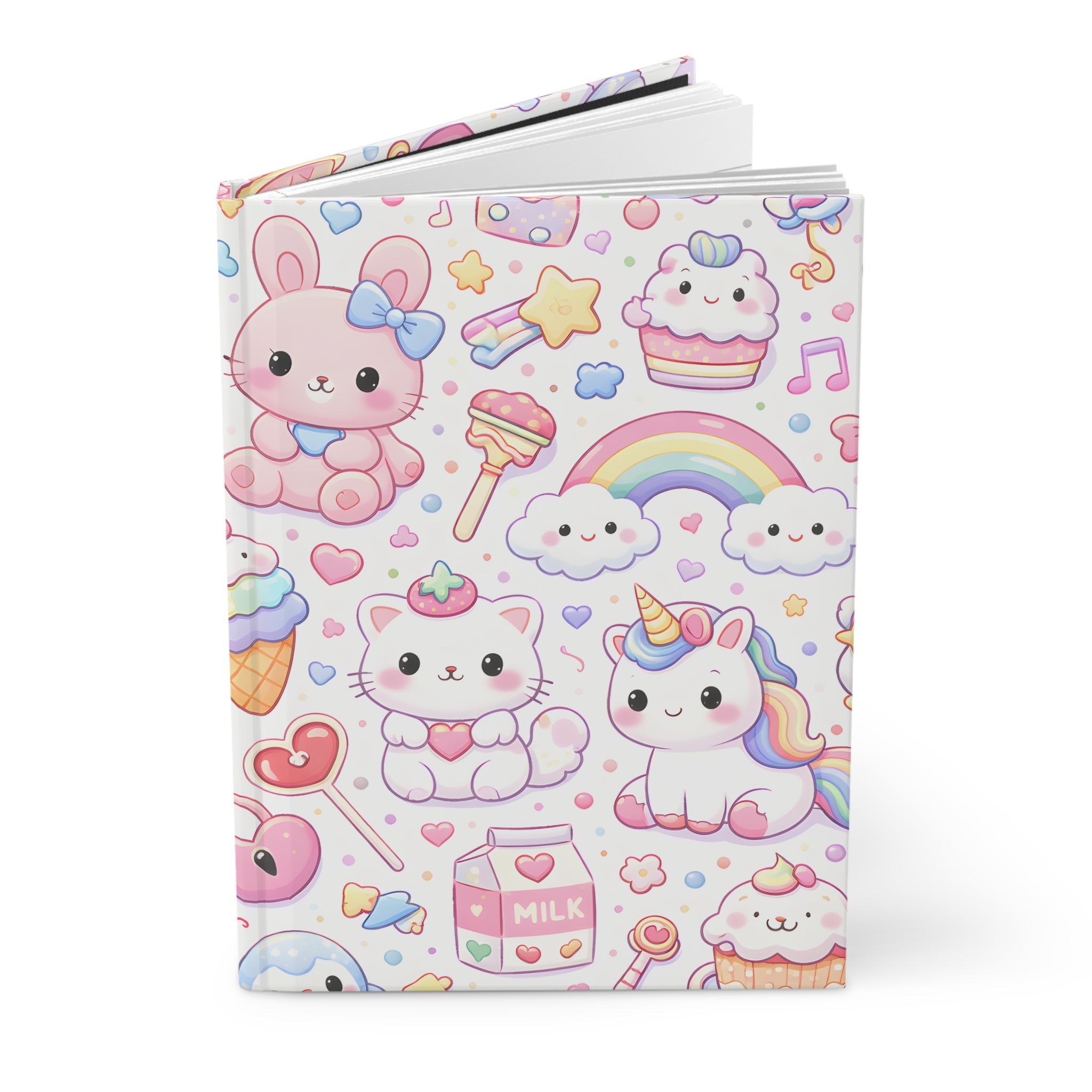 Kawaii Pastel Hardcover Journal